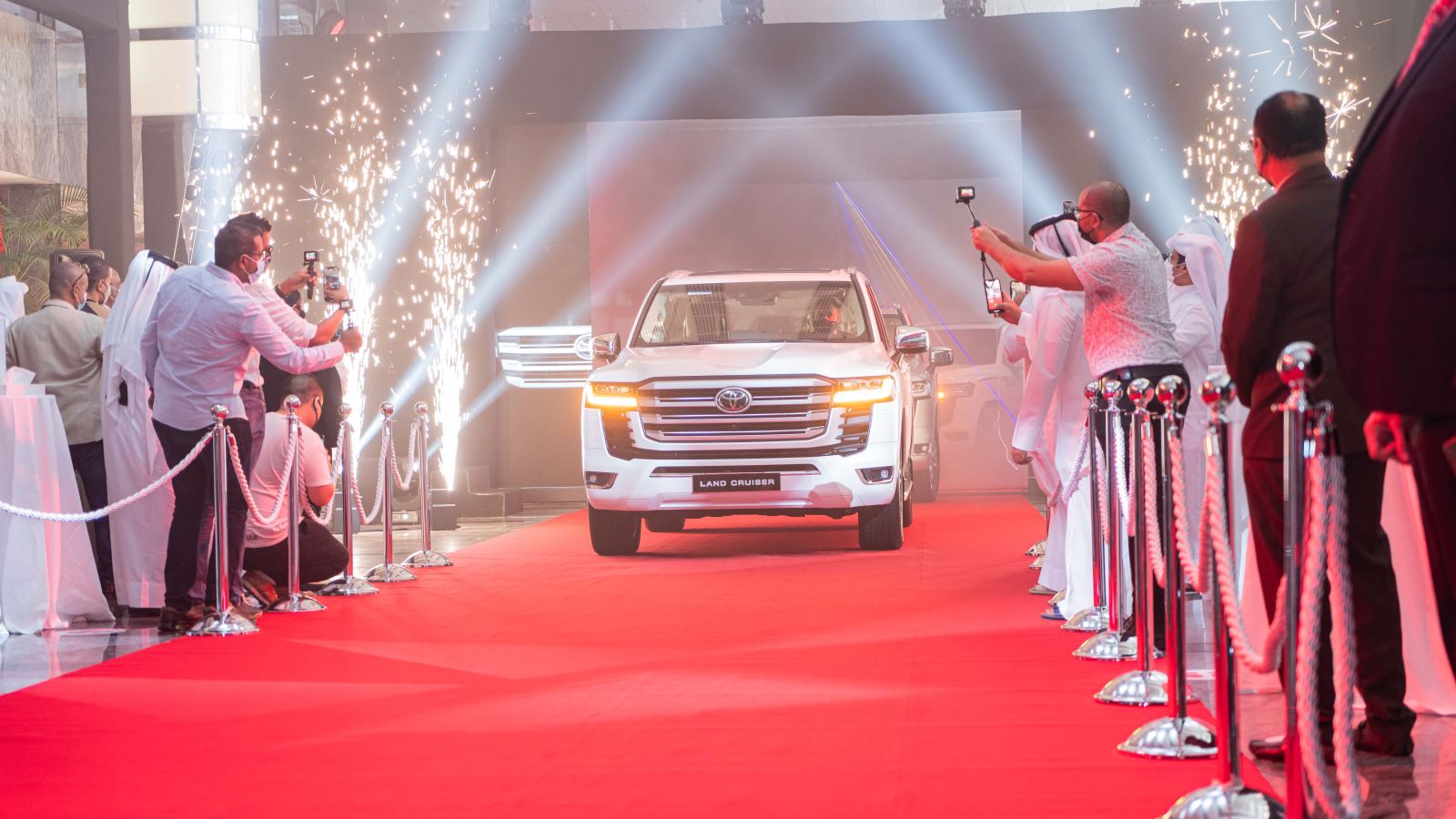 AAB celebrates the launch of All-New 2022 Land Cruiser in Qatar