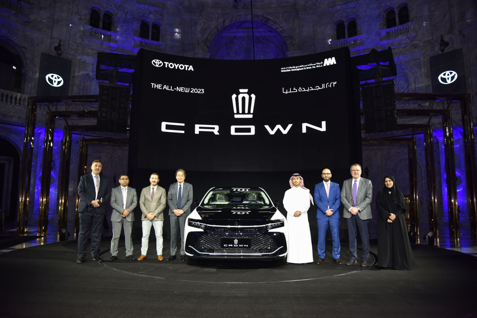 The Legend is back-Toyota Crown is in Qatar