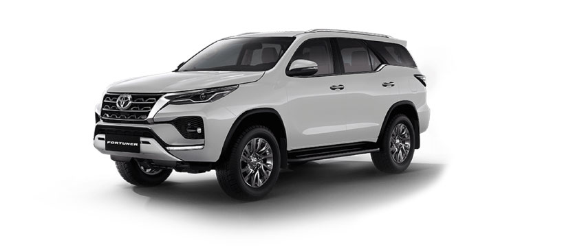Fortuner White Pearl Crystal Shine