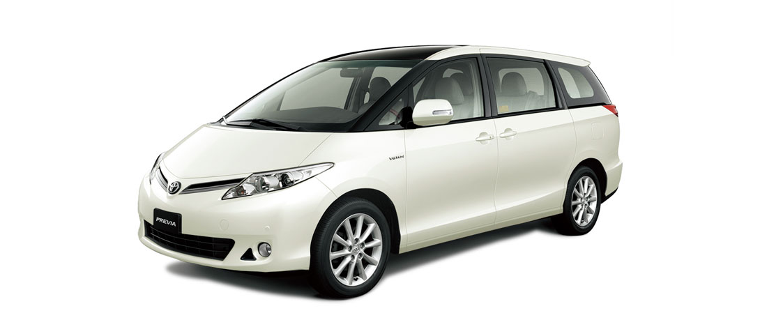 Previa White Pearl Crystal Shine